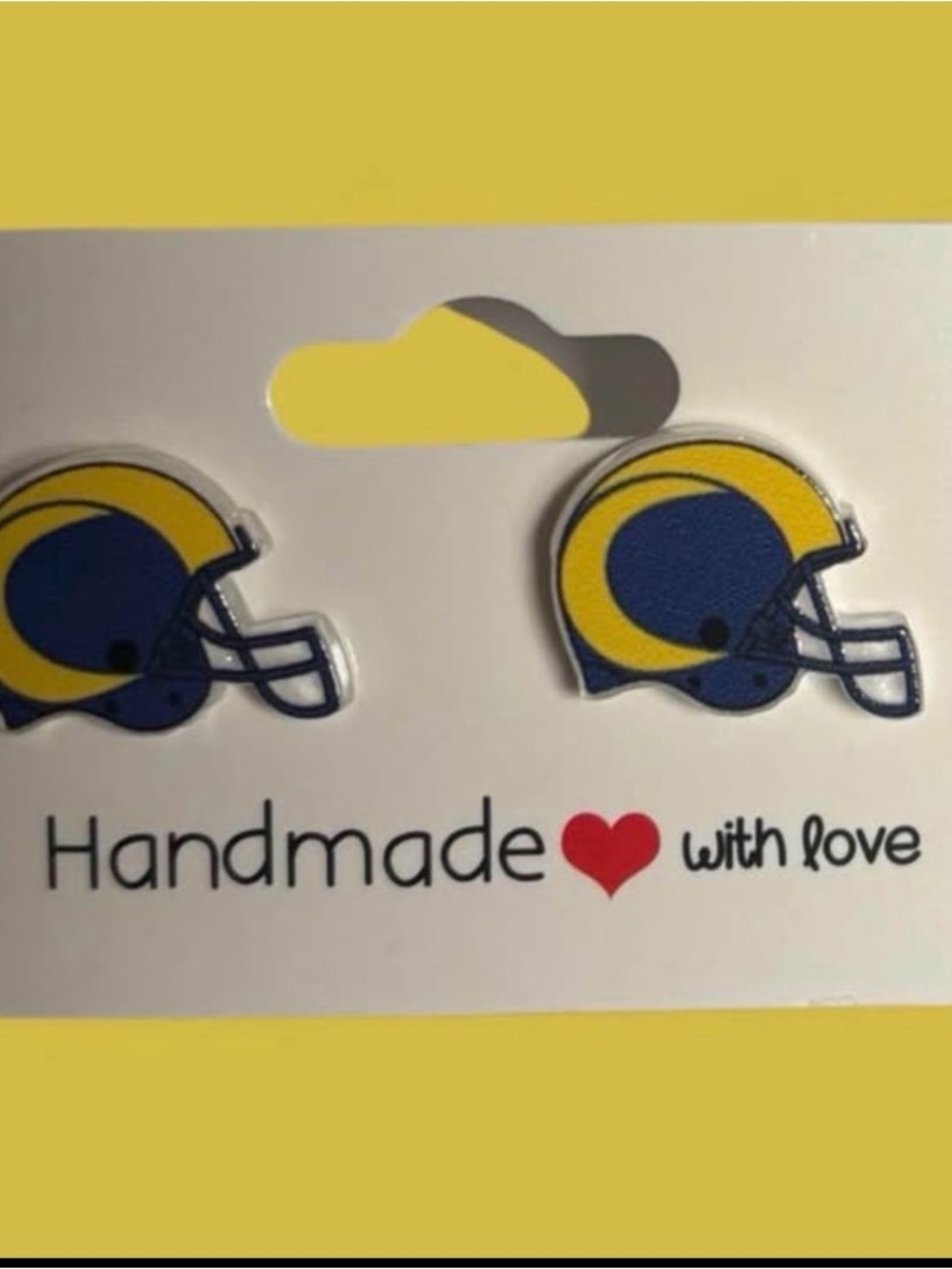NFL Los Angeles Rams Stud Earrings